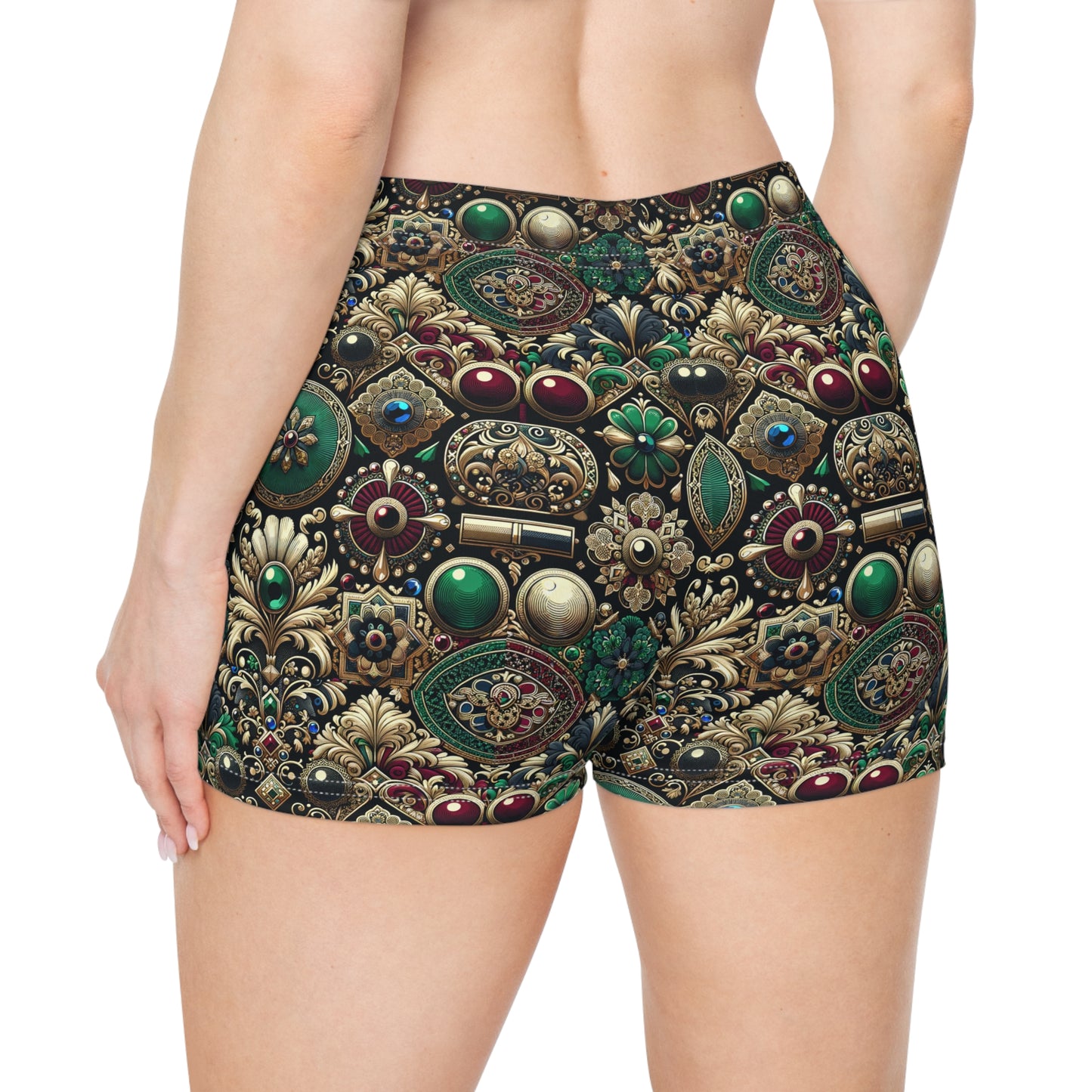 Neo-Dandyism Modern Dandy Streetwear Women's Shorts - 8404 Design-54