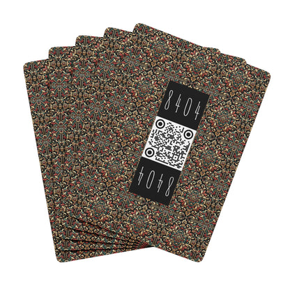 Streetwear Renaissance Artistic Clash of Old and New Poker Playing Cards - 8404 Design-46 S