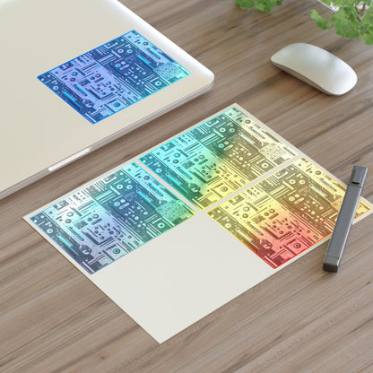 Tech Utility Gear Tech-Forward Minimalism Sticker Sheets - 8404 Design-49