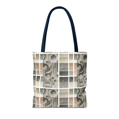 Tech Utility Chic Tech-Forward Minimalist Tote Bag - 8404 Design-59