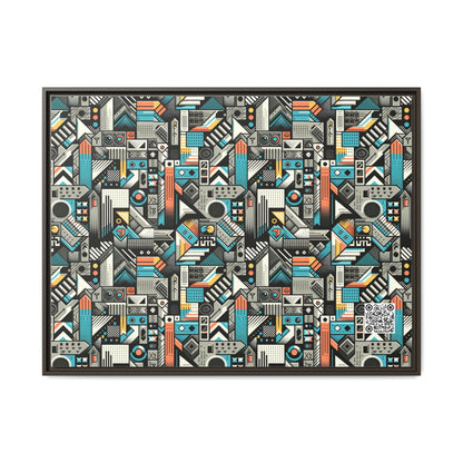Digital Street Art Urban Street Style Matte Canvas, Framed (multi-color) - 8404 Design-81 A