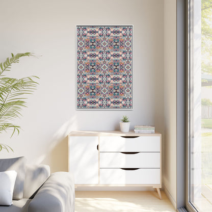 Matte Canvas, Framed (multi-Color) - 8404 Design-01