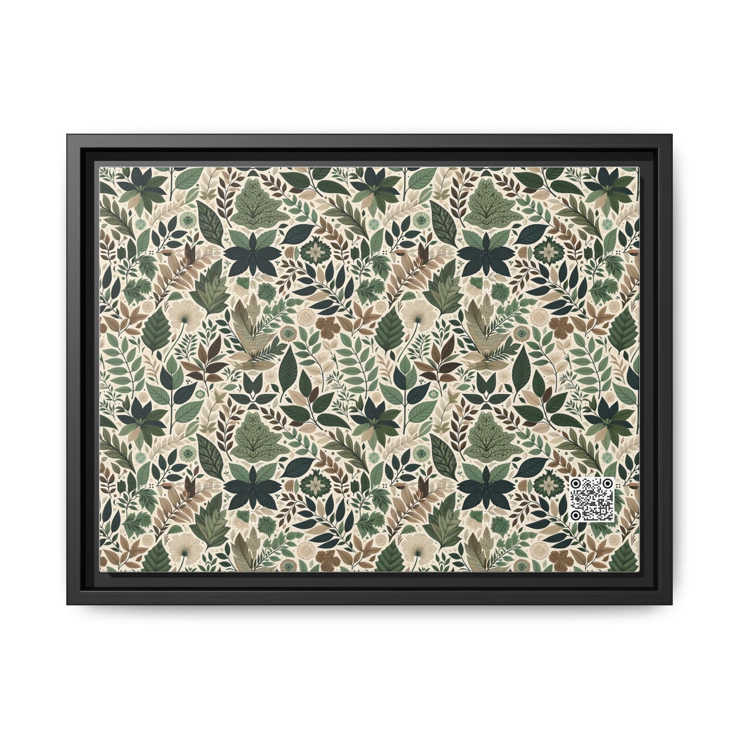 Streetwear Sustainability Environmentally Conscious Streetwear with a Natural Aesthetic Matte Canvas, Framed (multi-color) - 8404 Design-57 A