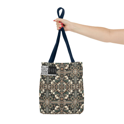 Cyber Garden Party Tech Garden Extravaganza Tote Bag - 8404 Design-66