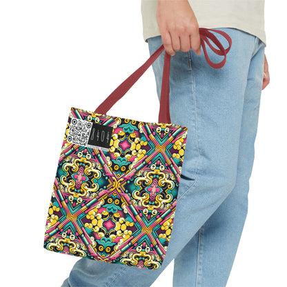 Neon Pop Art Revival Pop Culture Retro Tote Bag - 8404 Design-59