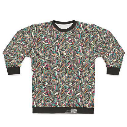 Digital Street Art Urban Street Style Sweatshirt - 8404 Design-74