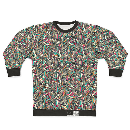 Digital Street Art Urban Street Style Sweatshirt - 8404 Design-74