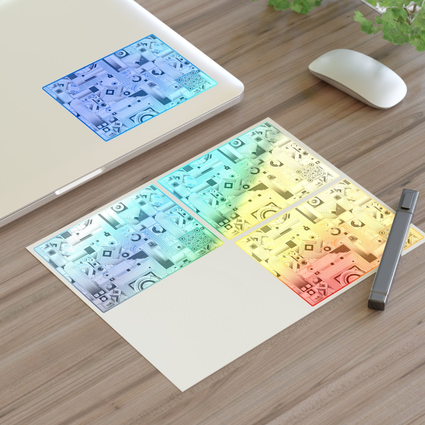 Tech Minimalism Minimalist Tech Sticker Sheets - 8404 Design-48