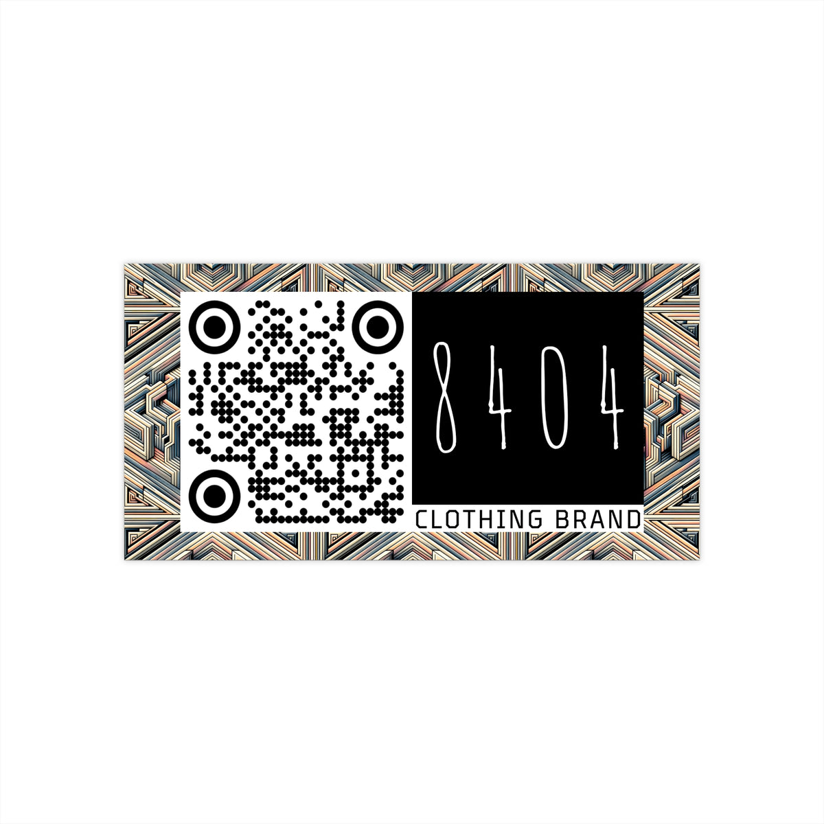 Tech Illusion Graphics Futuristic Artistry Bumper Sticker - 8404 Design-52