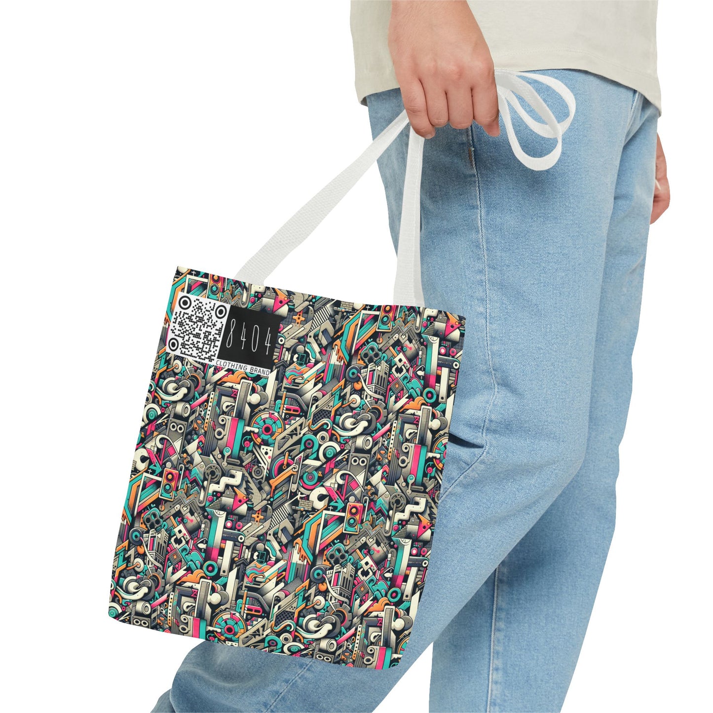 Digital Street Art Urban Street Style Tote Bag - 8404 Design-74