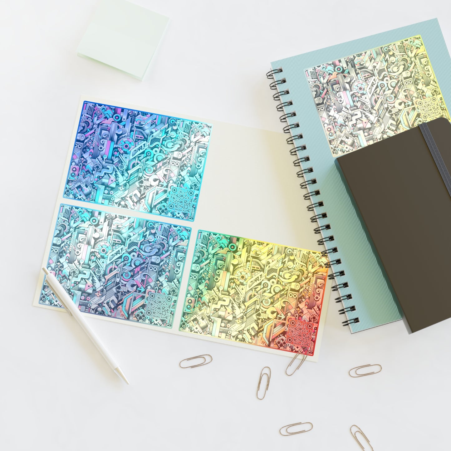 Digital Street Art Urban Street Style Sticker Sheet - 8404 Design-74