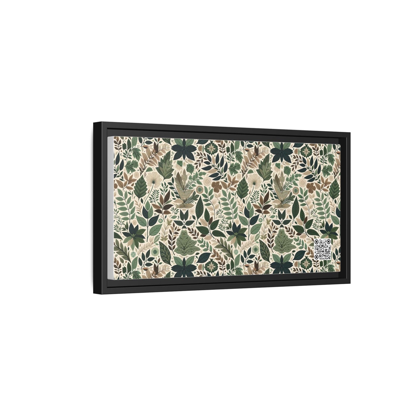 Streetwear Sustainability Environmentally Conscious Streetwear with a Natural Aesthetic Matte Canvas, Framed (multi-color) - 8404 Design-57 B