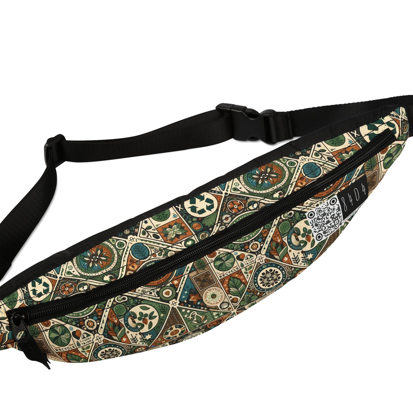 Sustainable Streetwear Sustainability-conscious Urban Style Fanny Pack - 8404 Design-67