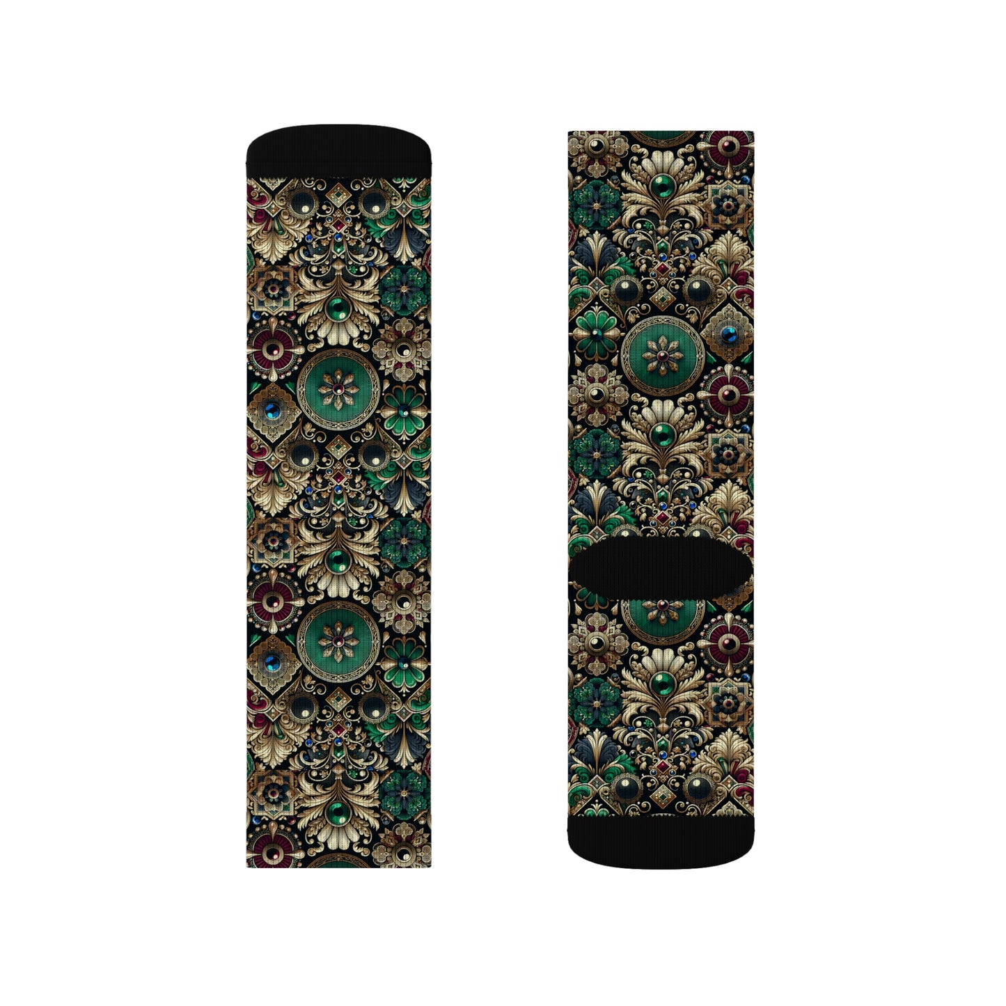 Neo-Dandyism Modern Dandy Streetwear Sublimation Socks - 8404 Design-54
