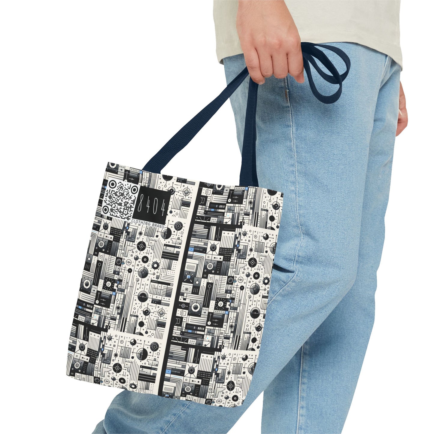 Digital Minimalism Minimalist Tech Tote Bag - 8404 Design-66