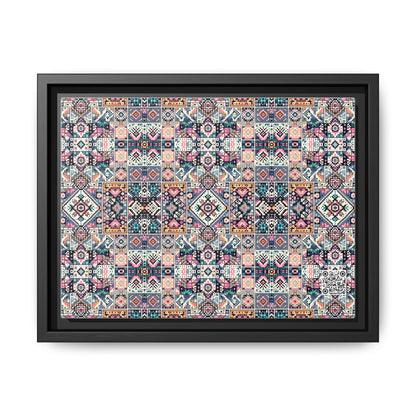 Matte Canvas, Framed (multi-Color) - 8404 Design-01