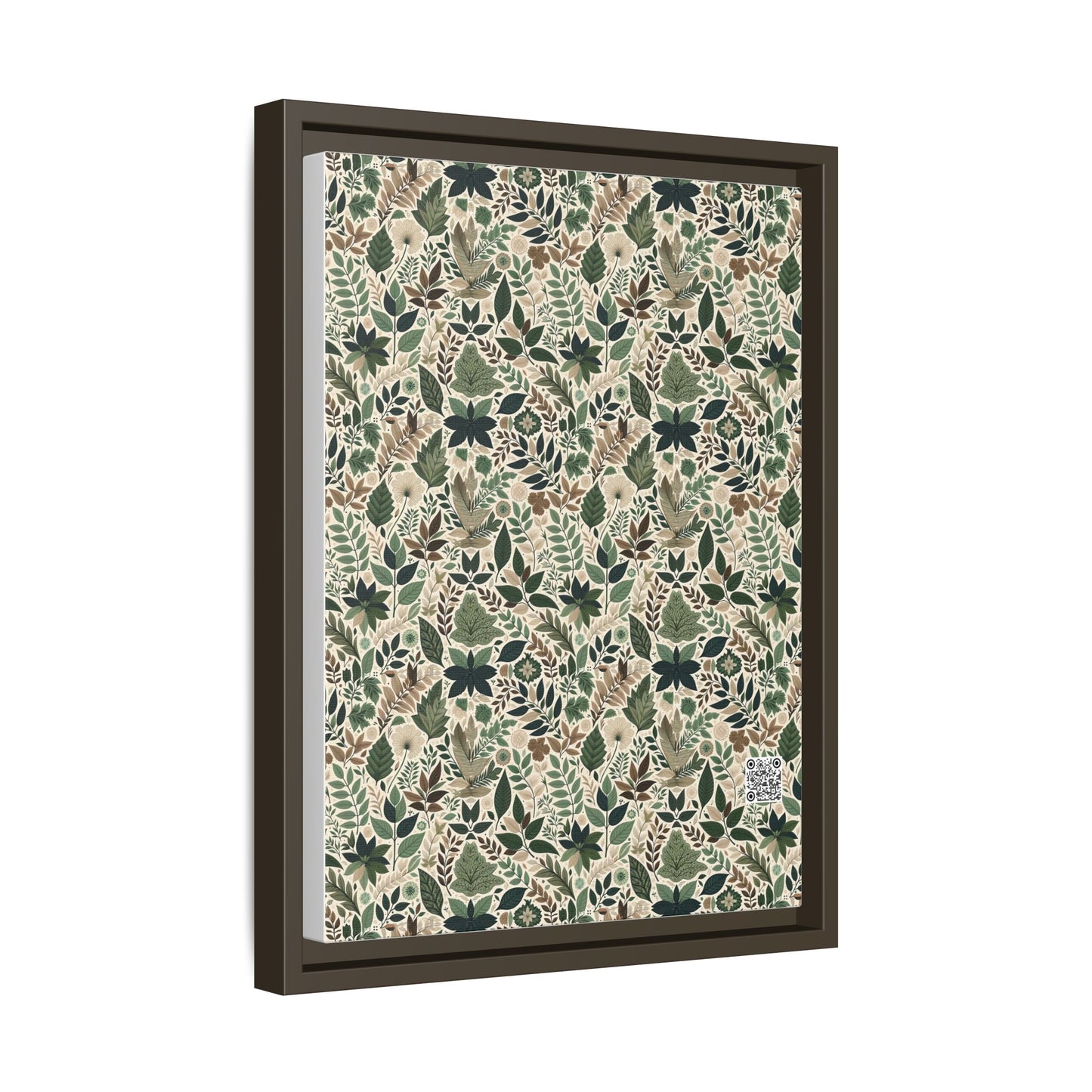 Streetwear Sustainability Environmentally Conscious Streetwear with a Natural Aesthetic Matte Canvas, Framed (multi-color) - 8404 Design-57 A