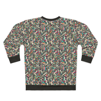 Digital Street Art Urban Street Style Sweatshirt - 8404 Design-74