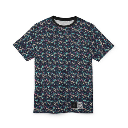 Digital Rebellion Tech-Inspired Streetwear Unisex Cut & Sew Tee - 8404 Design-51
