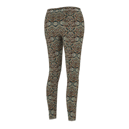 Urban Renaissance Historical Fusion With Street Edge Women's Cut & Sew Casual Leggings - 8404 Design-57