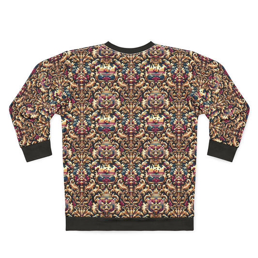 Digital Renaissance Modern Baroque Fusion Sweatshirt - 8404 Design-53