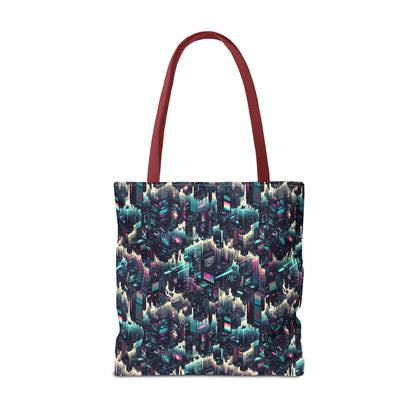 Digital Rebellion Tech-Inspired Streetwear Tote Bag - 8404 Design-51