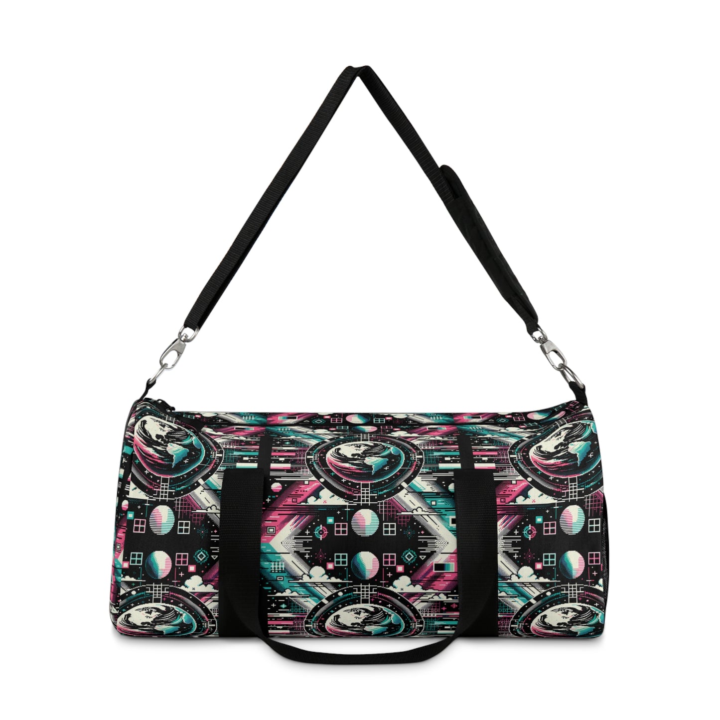 Digital Artistry Digital-native Streetwear Duffel Bag - 8404 Design-62