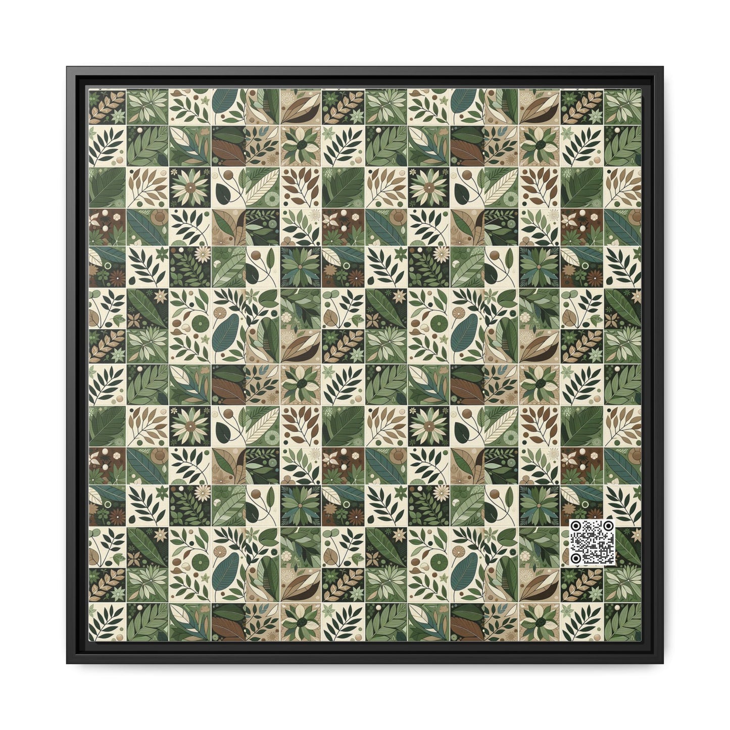 Streetwear Sustainability Environmentally Conscious Streetwear with a Natural Aesthetic Matte Canvas, Framed (multi-color) - 8404 Design-57 A