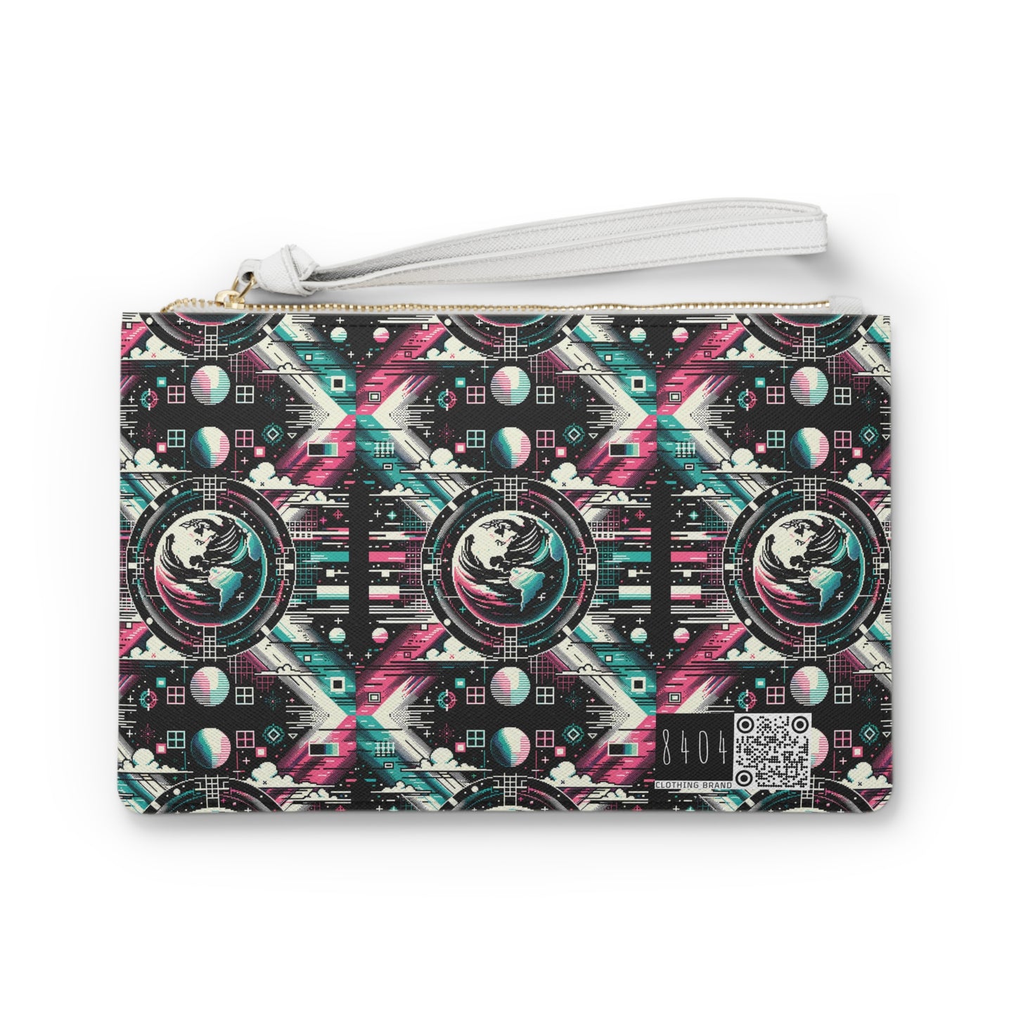 Digital Artistry Digital-native Streetwear Clutch Bag - 8404 Design-62