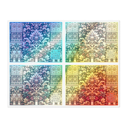 Digital Renaissance Modern Baroque Fusion Sticker Sheets - 8404 Design-57