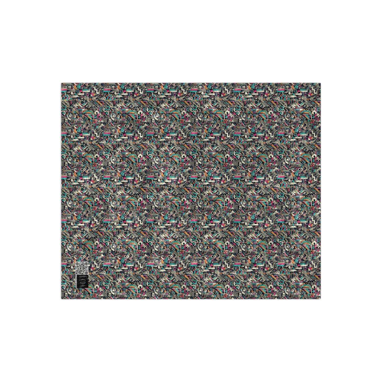 Digital Street Art Urban Street Style Crushed Velvet Blanket - 8404 Design-74