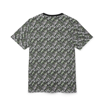 Tech Camo Fusion Tech-Forward Streetwear With a Futuristic Edge Unisex Cut & Sew Tee - 8404 Design-46