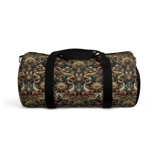 Digital Renaissance Luxurious Streetwear Inspired By Classical Art With a Modern Twist Duffel Bag - 8404 Design-76