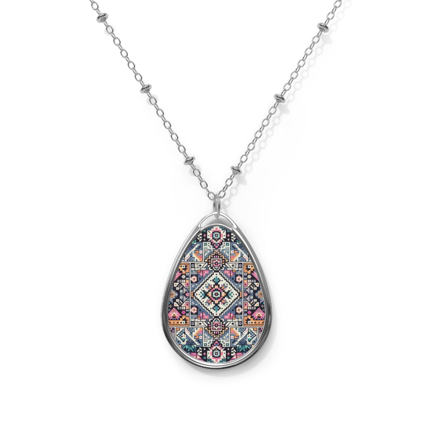 Oval Necklace - 8404 Design-01