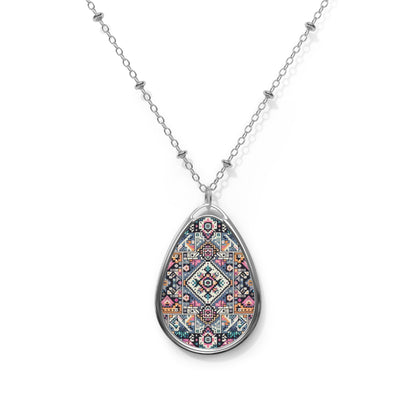 Oval Necklace - 8404 Design-01