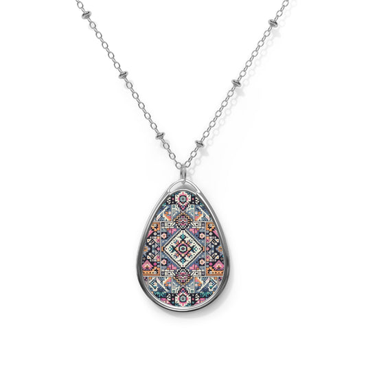 Oval Necklace - 8404 Design-01