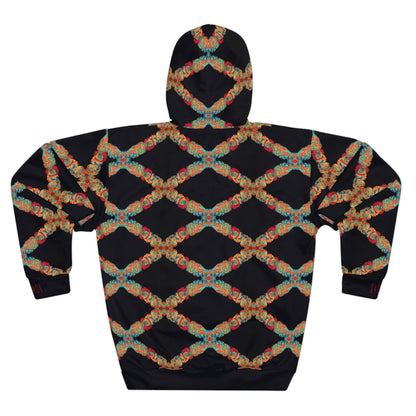 8404's Unisex Adult "coral Diamonds" Fashion Pullover Hoodie