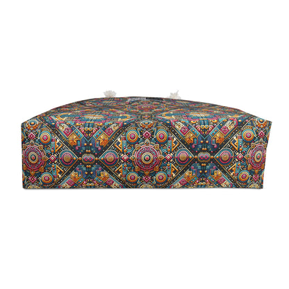Cultural Fusion Tech Blend of Cultural Heritage With Tech-Inspired Elements Weekender Bag - 8404 Design-58