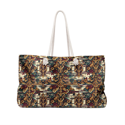 Digital Renaissance Modern Baroque Fusion Weekender Bag - 8404 Design-63