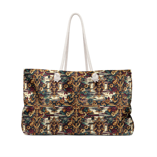 Digital Renaissance Modern Baroque Fusion Weekender Bag - 8404 Design-63