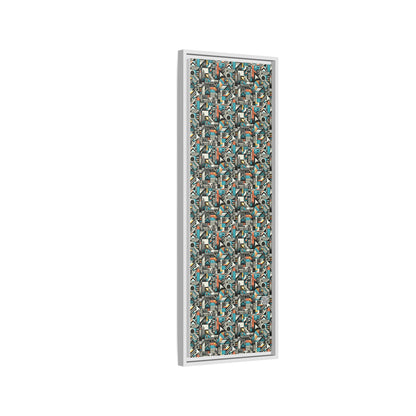 Digital Street Art Urban Street Style Matte Canvas, Framed (multi-color) - 8404 Design-81 B