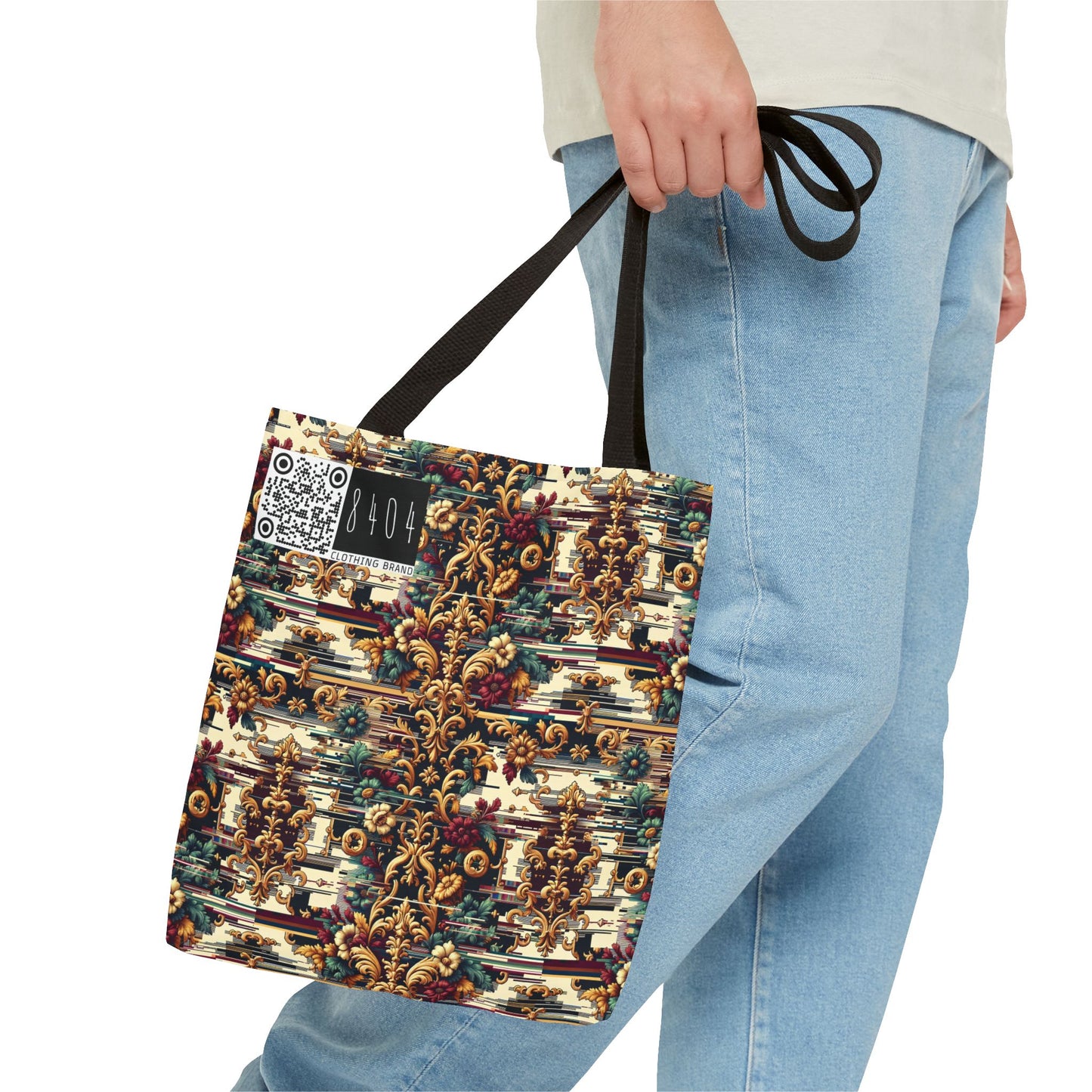 Digital Renaissance Modern Baroque Fusion Tote Bag - 8404 Design-63