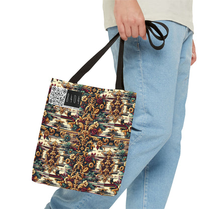 Digital Renaissance Modern Baroque Fusion Tote Bag - 8404 Design-63