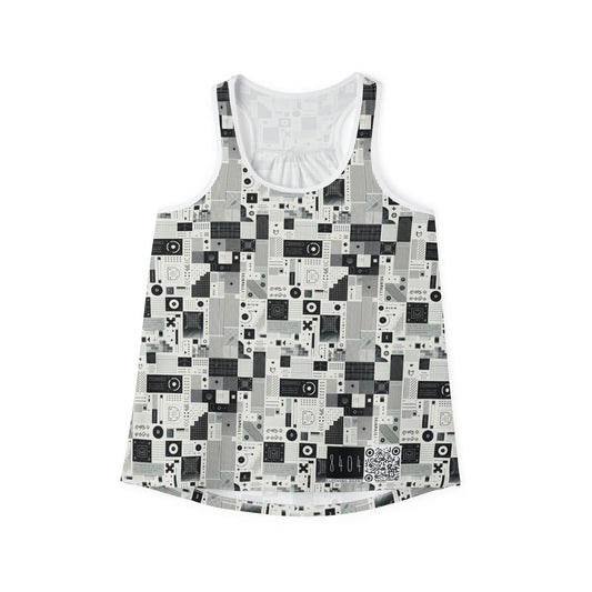 Digital Minimalism Minimalist Tech Women's Tank Top - 8404 Design-50
