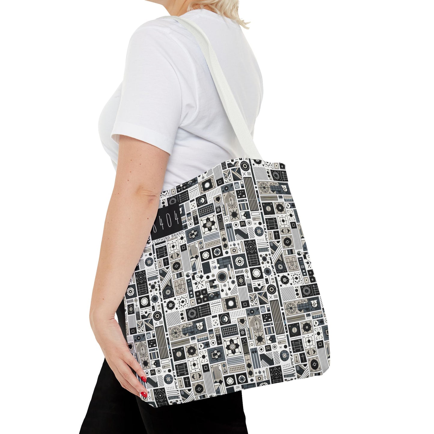 Digital Minimalism Minimalist Tech Tote Bag - 8404 Design-45