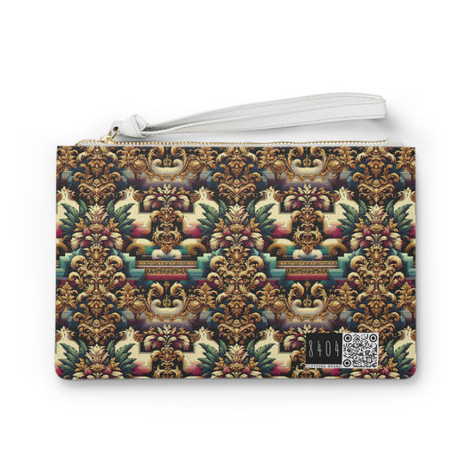 Digital Renaissance Modern Baroque Fusion Clutch Bag - 8404 Design-60