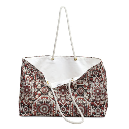 Neo Jomon Sculptural Aesthetics Artisanal Streetwear Weekender Bag - 8404 Design-55
