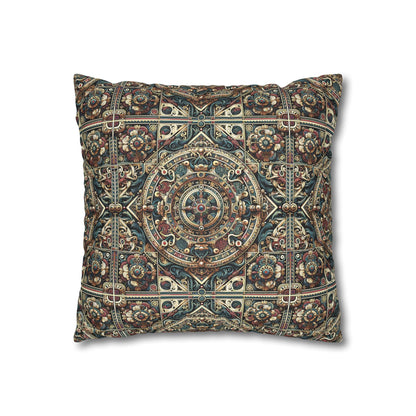 Urban Renaissance Historical Fusion With Street Edge Faux Suede Square Pillowcase - 8404 Design-57