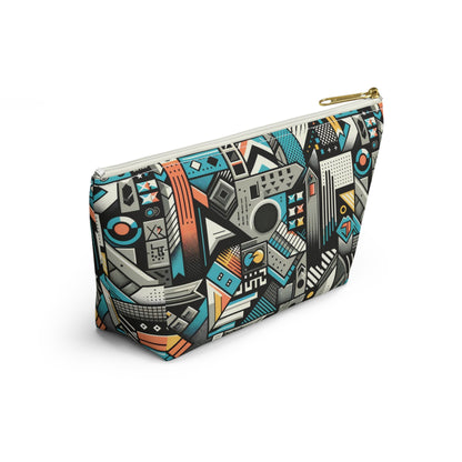 Digital Street Art Urban Street Style Accessory Pouch W T-bottom - 8404 Design-81