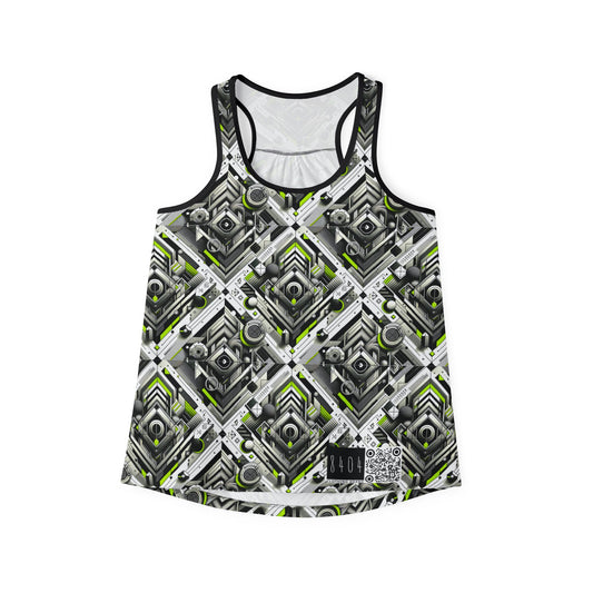 Elevated Sporty Tech Tech-Forward Streetwear Women's Tank Top - 8404 Design-70